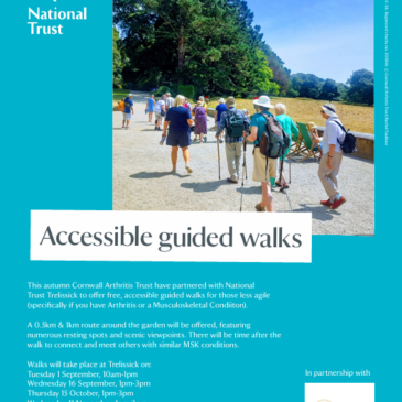 New Dates: Autumn Guided Walks for those feeling less agile