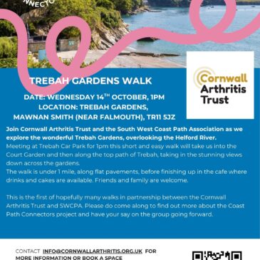 Exciting New Walk at Trebah – 14th October 2026
